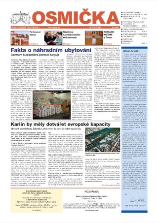Titulní strana, Osmička listopad 2002