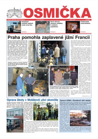 Titulní strana, Osmička leden 2004