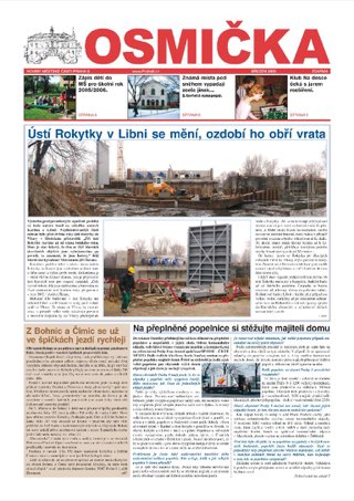 Titulní strana, Osmička březen 2005