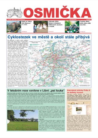 Titulní strana, Osmička červen 2005