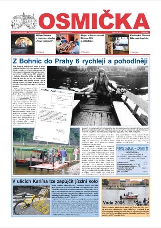 Titulní strana, Osmička srpen 2005