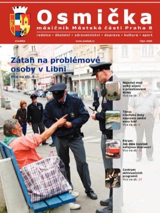 Titulní strana, Osmička říjen 2008