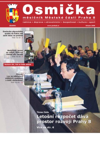 Titulní strana, Osmička březen 2009