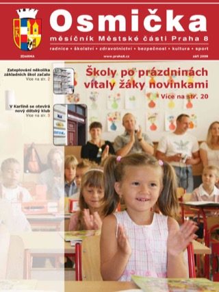 Titulní strana, Osmička září 2009