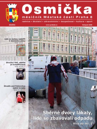 Titulní strana, Osmička listopad 2009