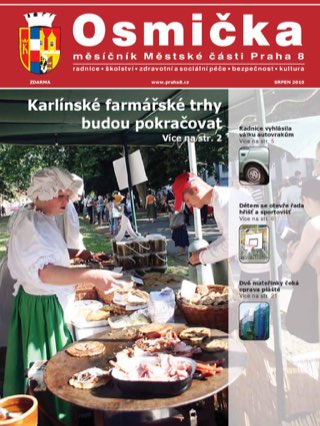Titulní strana, Osmička srpen 2010