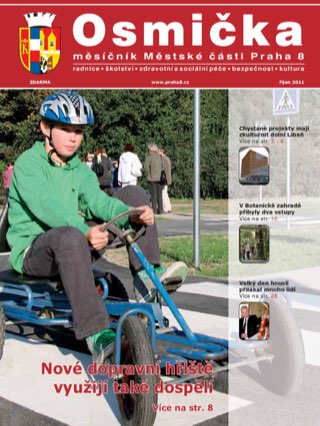 Titulní strana, Osmička říjen 2011