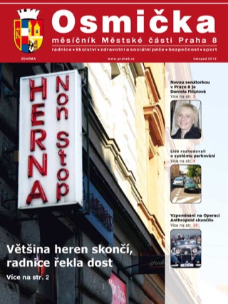 Titulní strana, Osmička listopad 2012