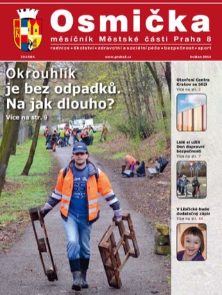 Titulní strana, Osmička květen 2013