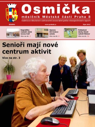 Titulní strana, Osmička říjen 2013