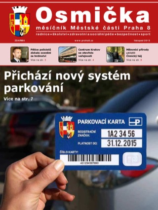 Titulní strana, Osmička listopad 2013