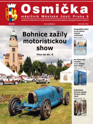 Titulní strana, Osmička červenec 2014