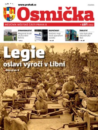 Titulní strana, Osmička září 2014