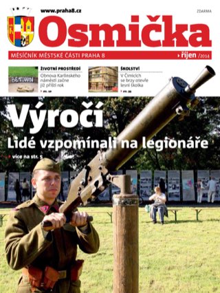 Titulní strana, Osmička říjen 2014