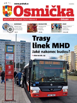 Titulní strana, Osmička březen 2015