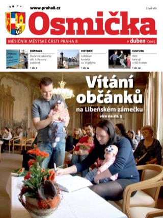 Titulní strana, Osmička duben 2015