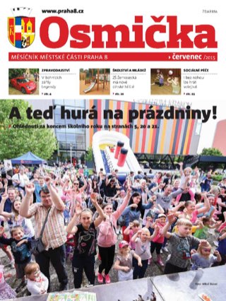 Titulní strana, Osmička červenec 2015