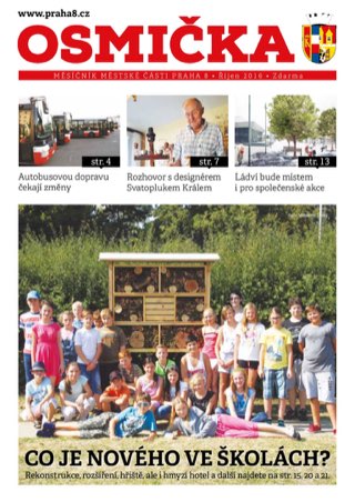 Titulní strana, Osmička říjen 2016