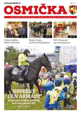 Titulní strana, Osmička listopad 2016