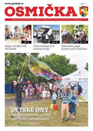 Titulní strana, Osmička červenec 2018