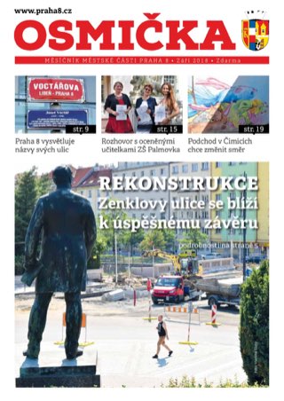 Titulní strana, Osmička září 2018