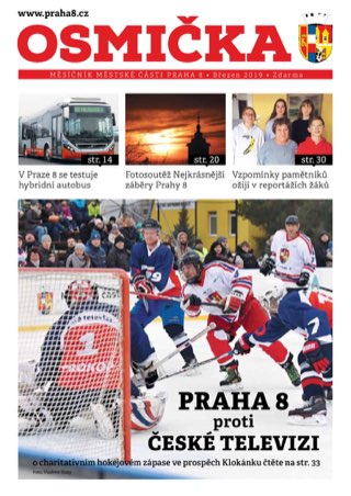 Titulní strana, Osmička březen 2019