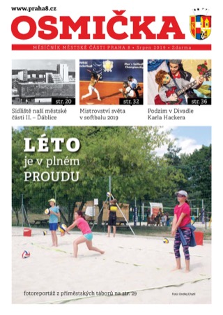 Titulní strana, Osmička srpen 2019