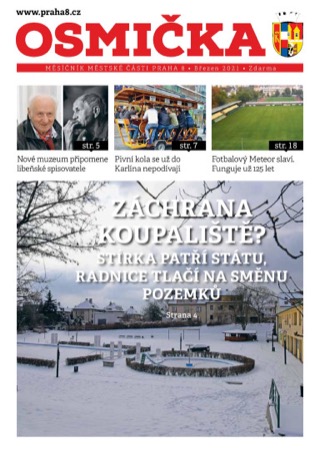 Titulní strana, Osmička březen 2021