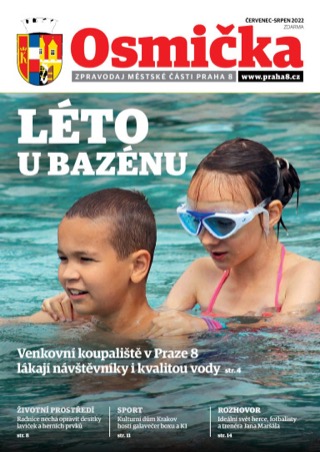Titulní strana, Osmička červenec–srpen 2022