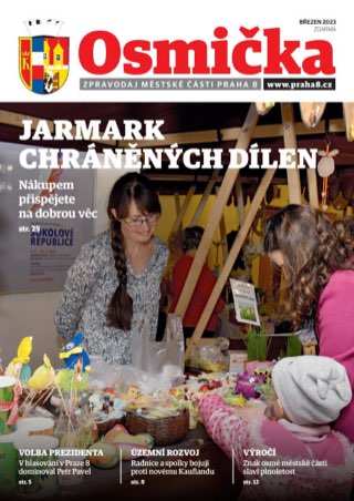 Titulní strana, Osmička březen 2023