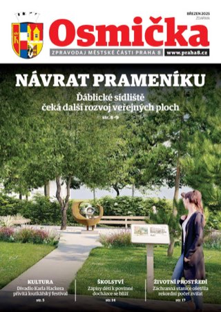Titulní strana, Osmička březen 2025